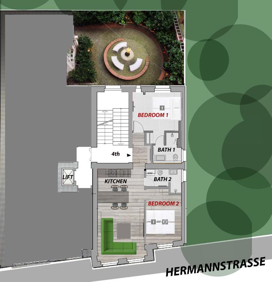 Berlin Style Apartments Phòng bức ảnh